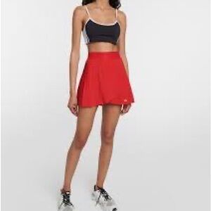 ALO Aces red tennis skirt medium